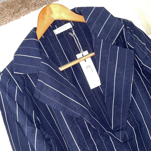 🆕 MODODOC • Striped Outfit - Navy - Picture 3 of 11